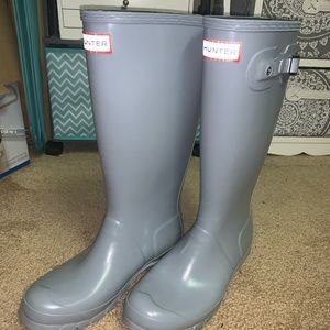 Blue-Grey Hunter tall rainboots